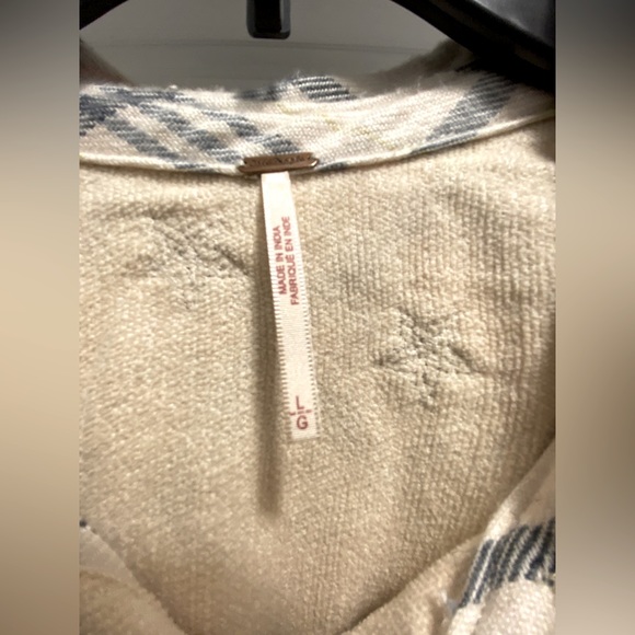 Free People Oversized Cotton Shirt - Picture 3 of 4